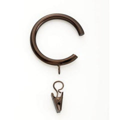 Kirsch Designer 1 3/8 Inch C-Rings with Removable Clips