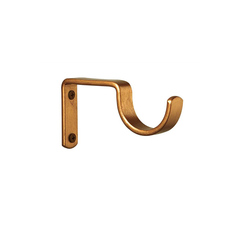 Finial Company Steel Collection Bracket 3/4" - 1 1/4" (3/4 Inch Diameter - 3 1/2 Inch Return)