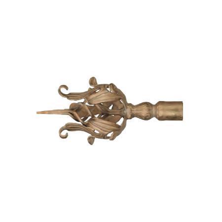 Menagerie Leaf Scepter Finial