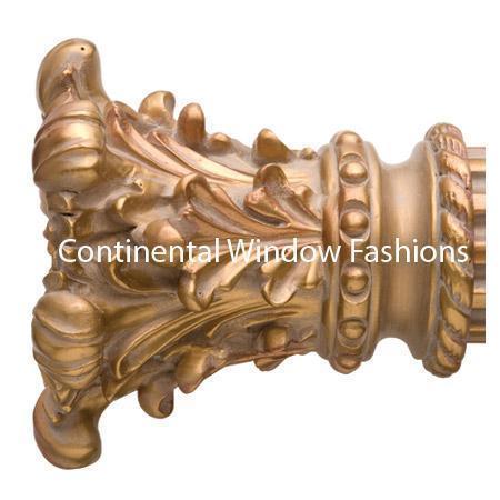 Paris Texas Hardware 2 ¼ Inch Portfolio Lyon Finial