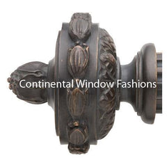 Paris Texas Hardware 2 ¼ Inch Portfolio Marie Antoinette Finial