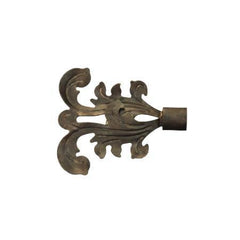 Menagerie Mirrored Leaf Finial