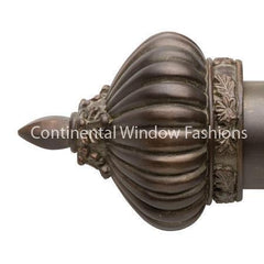 Paris Texas Hardware 2 ¼ Inch Portfolio Natasha Finial