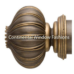 Paris Texas Hardware 2 ¼ Inch Portfolio Oliver Finial