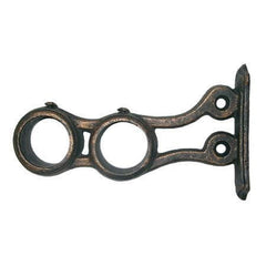 House Parts Ornate Double Bracket For 1" Metal Poles