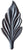 ONA Drapery 1 5/8 inch Wrought Iron Ball Finial