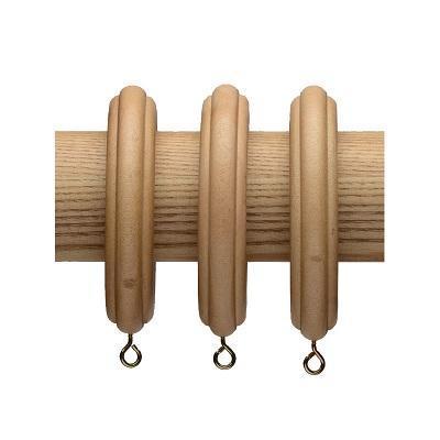Select 2 1/4 Ribbed Wood Rings