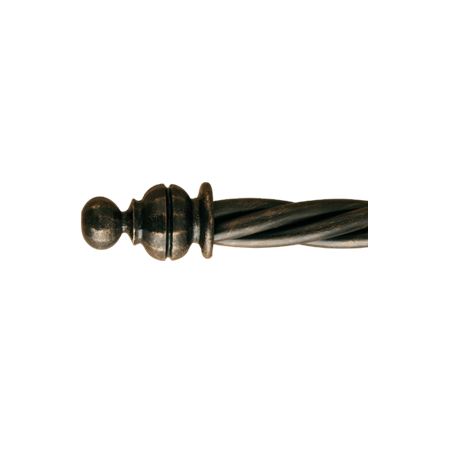 Finial Company Steel Collection 1 1/2"-1 3/4" SF138