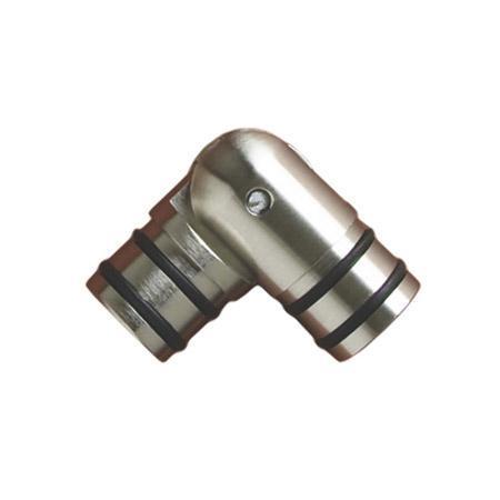 Finial Company Solid Geometry 1 3/8 Inch Elbow Connector