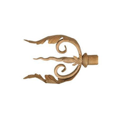 Menagerie Side Leaf Finial