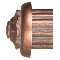 Paris Texas Hardware 1 ⅜ Inch Portfolio Small Carved End Cap