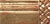 Finial Company Reeded Wood Pole (Bronze with Gold)