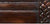 Finial Company Reeded Wood Pole (Dark Walnut Gloss with Gold)