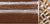 Finial Company Narrow Fluted Wood Pole (Walnut Gold with Gray Accents)