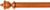 LJB 2 Inch Wood Poles Standard Colors (Fluted) (12 foot pole)
