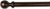 LJB 1 3/8 Inch Wood Poles Standard Colors (Black)