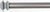 LJB 3 Inch Wood Poles Standard Colors (Silver)