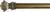 LJB 2 Inch Wood Poles Specialty Colors (Fluted) (12 foot pole)
