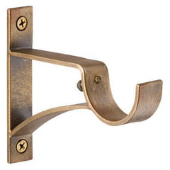 Paris Texas Hardware Quick Ship 1 3/8 Inch Winston 3 Inch Return Single Bracket