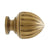 Select Acorn Finial For 1 3/8" Wood Drapery Poles