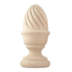 Vesta Highland Timber Finial ARAGON 2 1/2D  5 1/2L