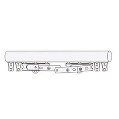 Robert Allen Architrave Collection Center Draw Traverse 8X1