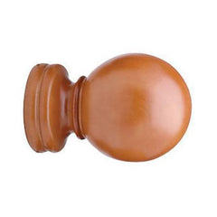 Select Ball Finial For 1 3/8" Wood Drapery Poles