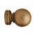Select Ball Finial For 2 1/4" Wood Drapery Poles