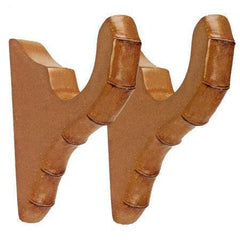 Menagerie Bamboo Drapery Bracket 3 1/2 inch Return