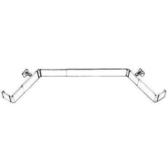 Kirsch Continental II Bay Window Curtain Rod