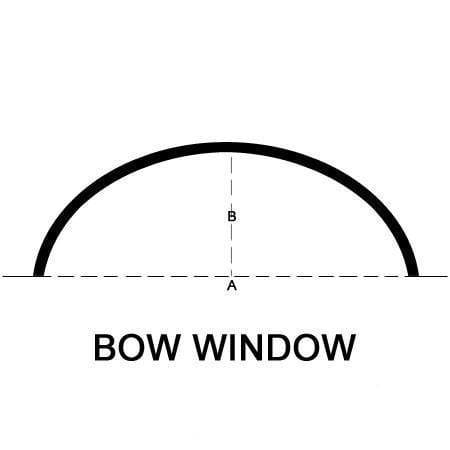 Graber Custom Bow Window Double Traverse Rod - customized to your specs free!