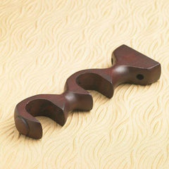 Cassidy West Turned Wood Double Brackets