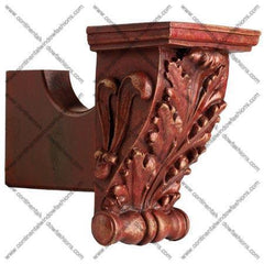 Kirsch Buckingham Acanthus Leaf Small Scarfholder