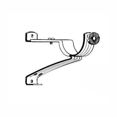 Graber Adjustable Café Curtain Rod Bracket