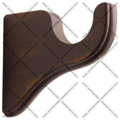 Kirsch Buckingham 3 Inch Wood Bracket 3 Inch Clearance
