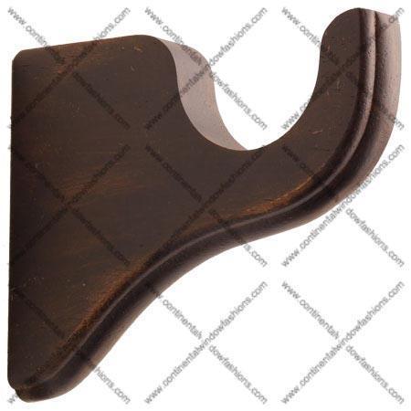 Kirsch Buckingham 3 Inch Wood Bracket 3 Inch Clearance