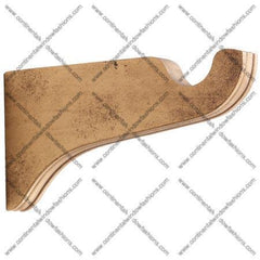 Kirsch Buckingham 1 3/8 Inch Wood Bracket  5 1/4 Inch Clearance