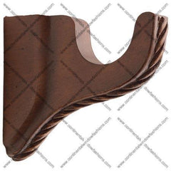 Kirsch Buckingham 2 Inch Rope Bracket 2 1/2 Inch Clearance