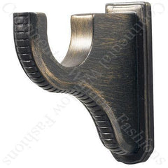 Kirsch 3 1/2 Inch Return Bracket for Wood Pole