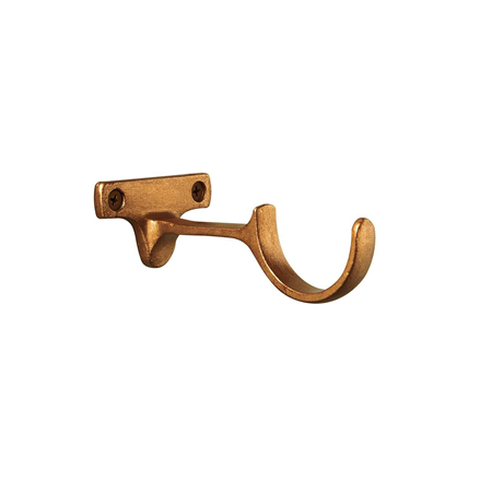 Finial Company Steel Collection Bracket 3/4 Inch - 1 1/4 Inch (6 Inch Return)
