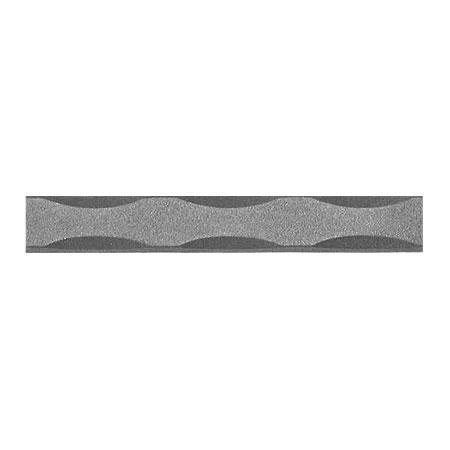 ONA Drapery 1/2 inch Wrought Iron Curtain Rod Square Hammered (14 Feet (considered oversized))