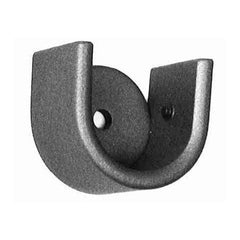 ONA Drapery Low Profile Socket Wrought Iron Curtain Rod Bracket