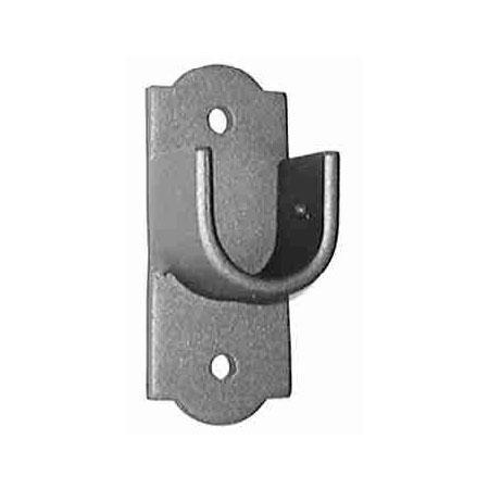 ONA Drapery Deco Socket Wrought Iron Curtain Rod Bracket