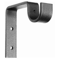 ONA Drapery Standard Wrought Iron Curtain Rod Bracket