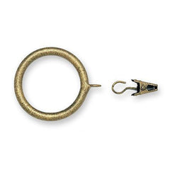 Kirsch Wrought Iron Drapery Clip Rings