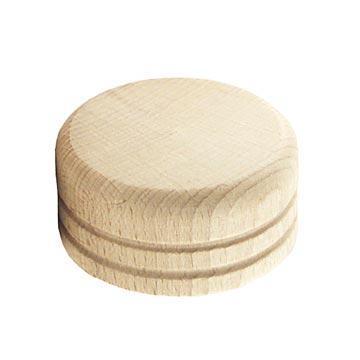 Vesta Highland Timber End Cap 3 1/8D  1 1/4 Inch Length