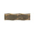 Finial Company Steel Collection Solid Square Pole (Bronze with Gold)