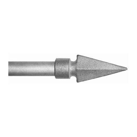 ONA Drapery 3/4 - 1 inch Wrought Iron Arrow Head Finial
