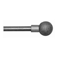 ONA Drapery 1/2 inch Wrought Iron Ball Finial