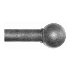 ONA Drapery 1 5/8 inch Wrought Iron Ball Finial